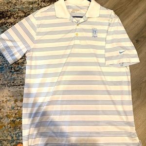 NIKE TPC SAWGRASS GOLF POLO DRI FIT